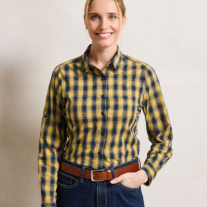 Premier Ladies Mulligan Check Long Sleeve Shirt