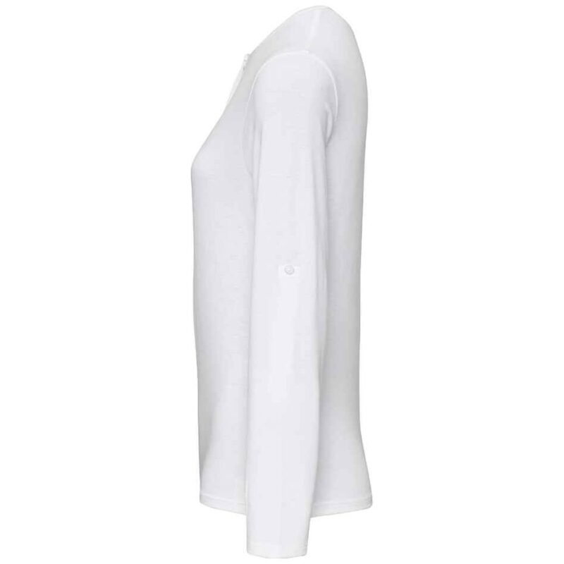 Premier Ladies Long John Roll Sleeve T-Shirt