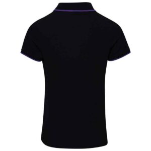 Premier Ladies Contrast Coolchecker Pique Polo Shirt