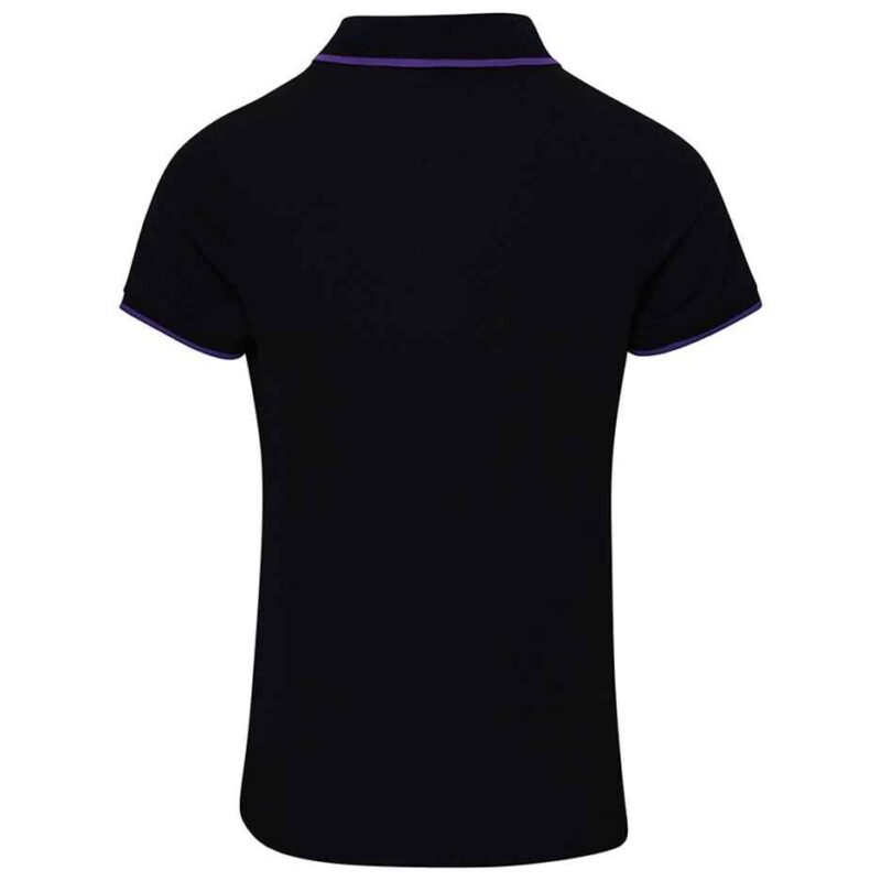 Premier Ladies Contrast Coolchecker Pique Polo Shirt