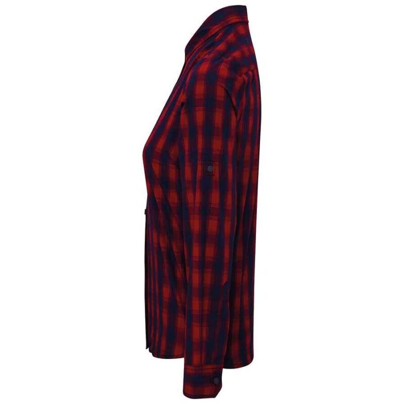Premier Ladies Mulligan Check Long Sleeve Shirt