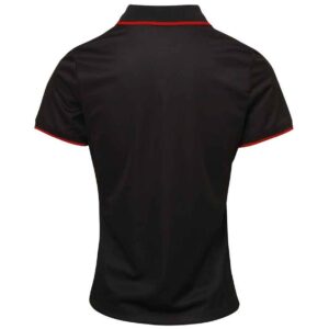 Premier Ladies Contrast Coolchecker Pique Polo Shirt