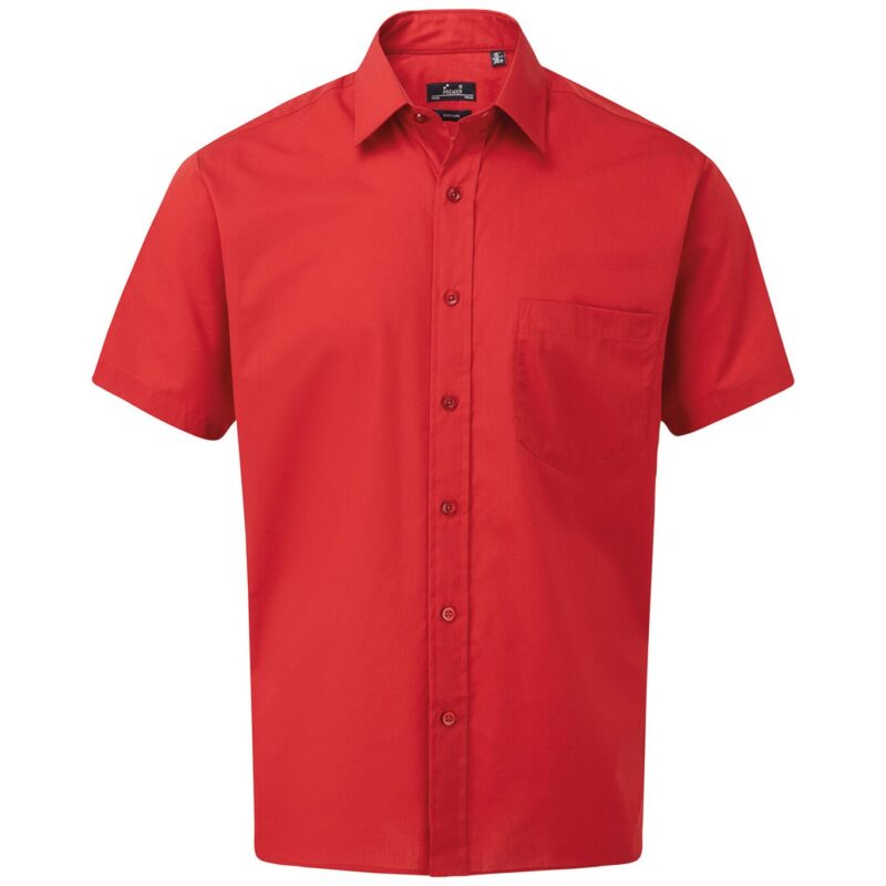 Premier Short Sleeve Poplin Shirt