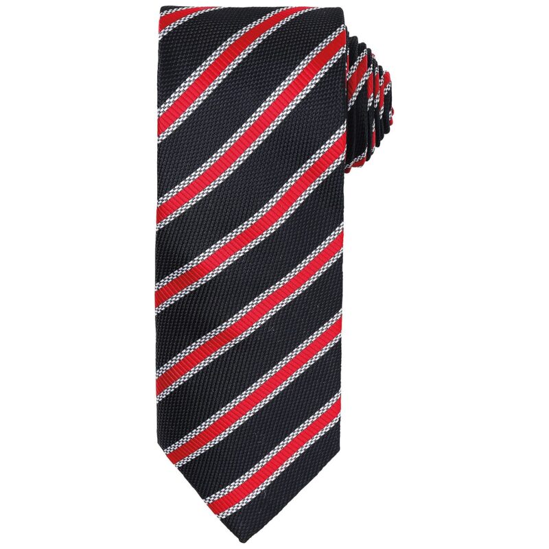 Premier Waffle Stripe Tie