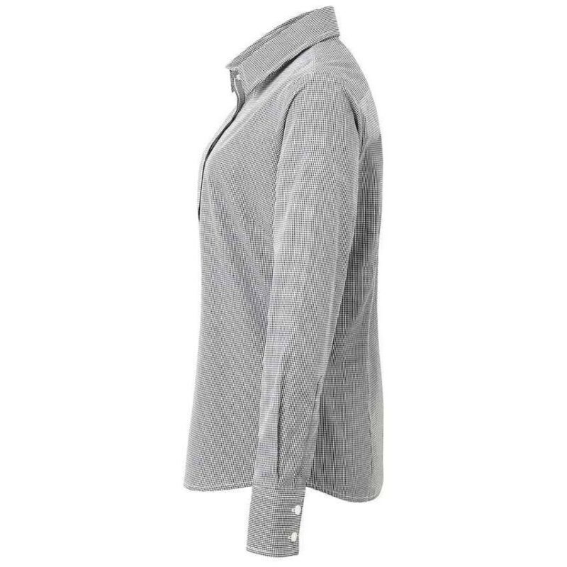 Premier Ladies Gingham Long Sleeve Shirt