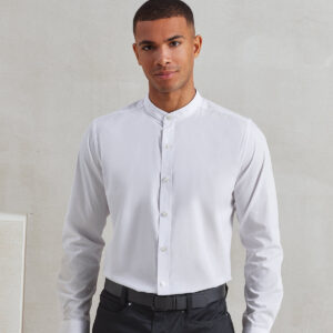 Premier Long Sleeve Grandad Shirt