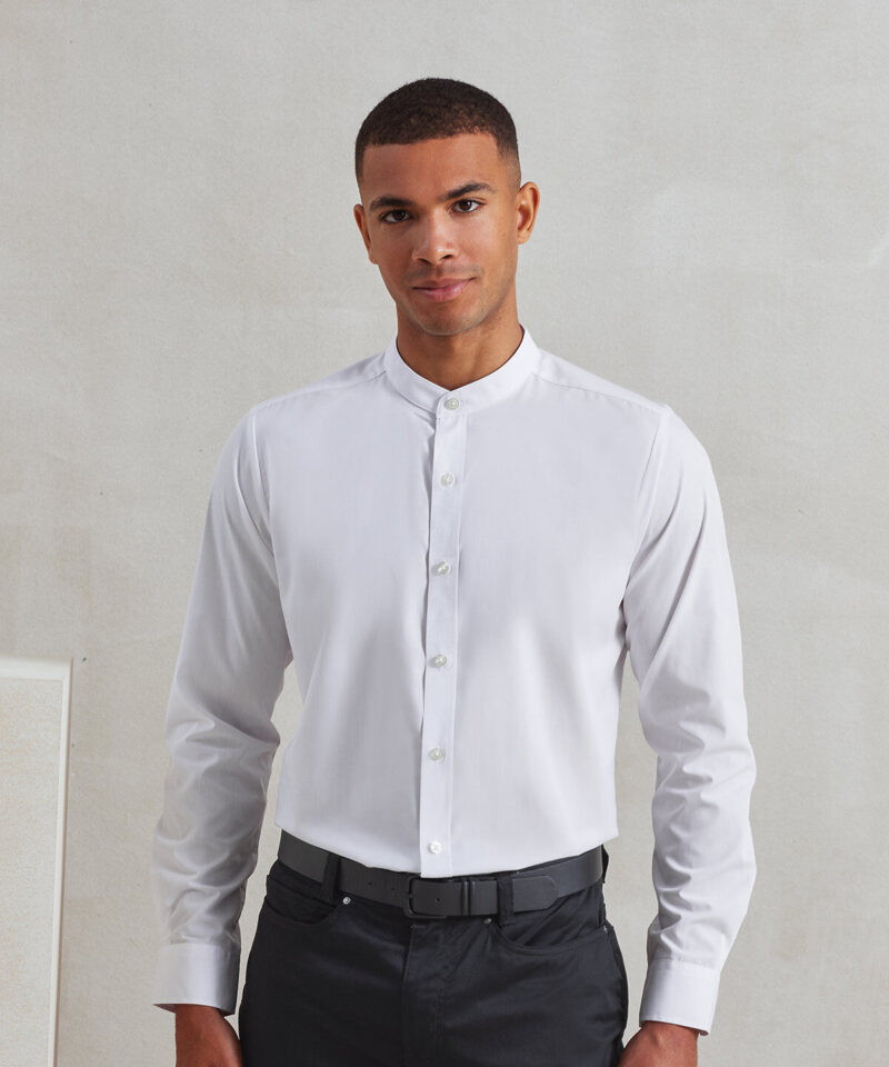 Premier Long Sleeve Grandad Shirt