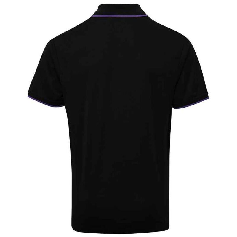 Premier Contrast Coolchecker Pique Polo Shirt