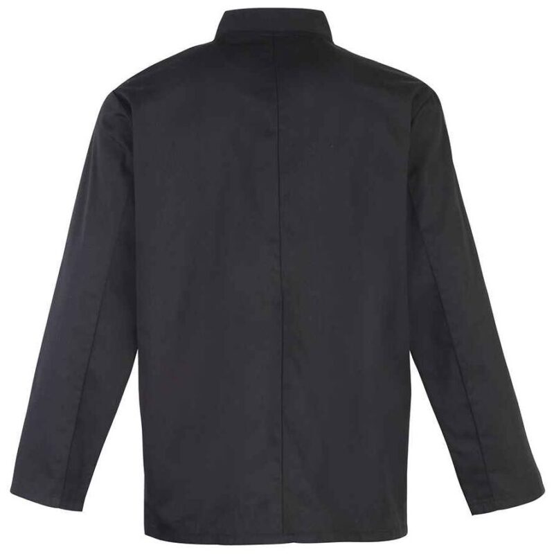 Premier Unisex Long Sleeve Stud Front Chef's Jacket