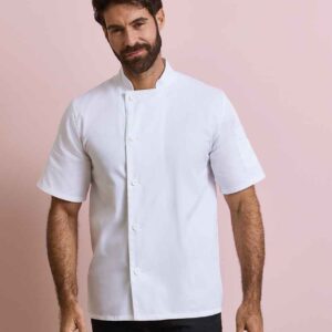 Premier Essential Short Sleeve Chef's Jacket