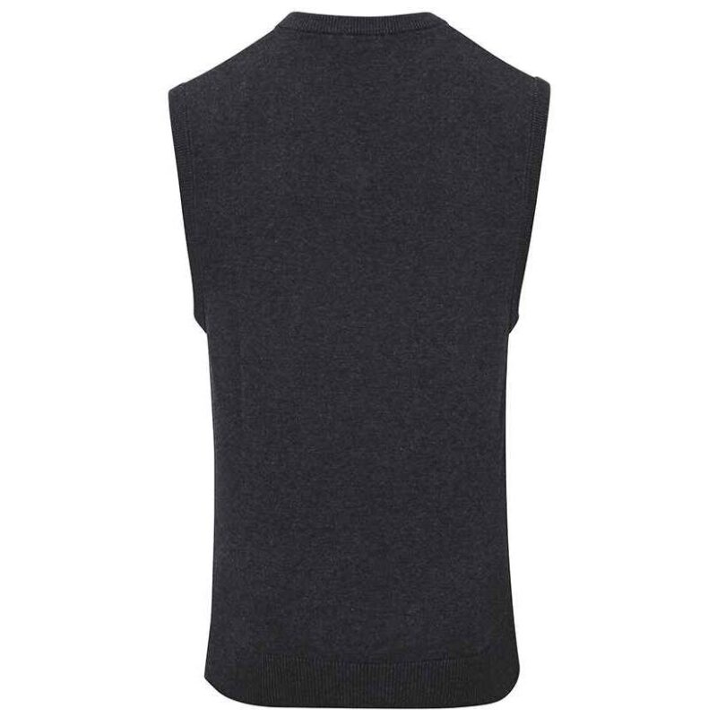 Premier Sleeveless Cotton Acrylic V Neck Sweater