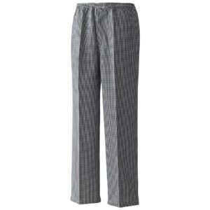 Premier Pull On Chef's Check Trousers
