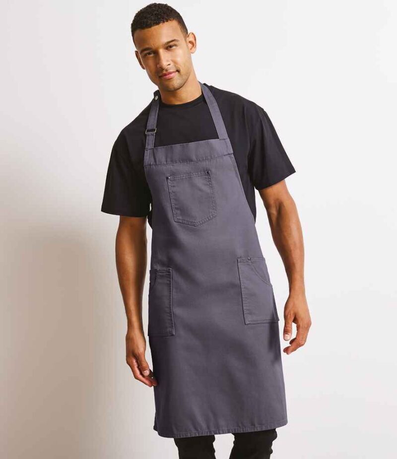 Premier Cotton Chino Bib Apron