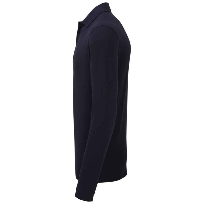 Premier Essential Unisex Long Sleeve Polo Shirt