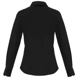 Premier Ladies Long Sleeve Stretch Fit Poplin Shirt