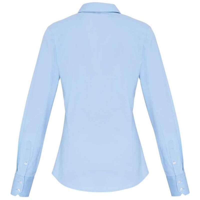 Premier Ladies Long Sleeve Stretch Fit Poplin Shirt
