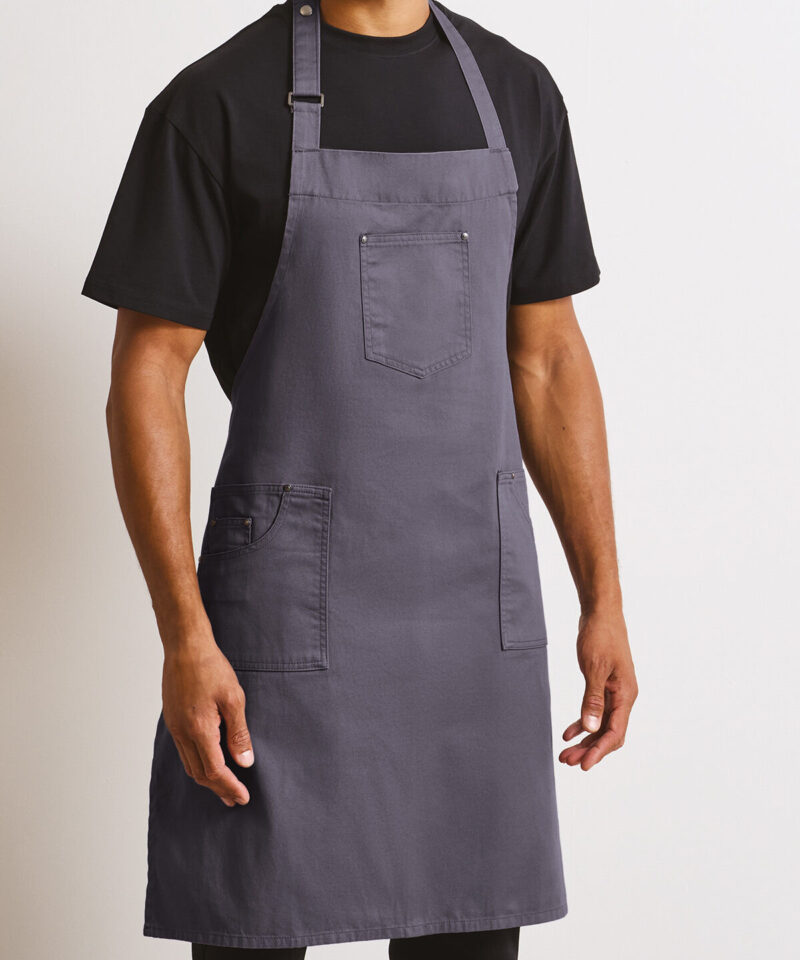Premier Cotton Chino Bib Apron