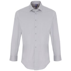 Premier Long Sleeve Stretch Fit Poplin Shirt