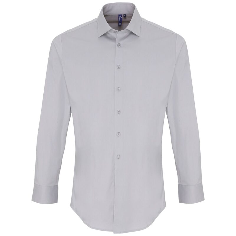 Premier Long Sleeve Stretch Fit Poplin Shirt
