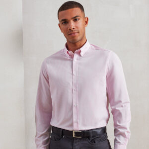 Premier Long Sleeve Striped Oxford Shirt