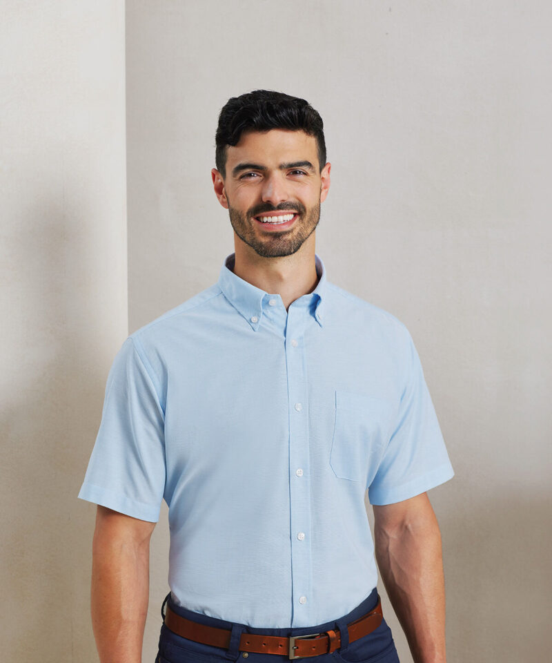Premier Signature Short Sleeve Oxford Shirt