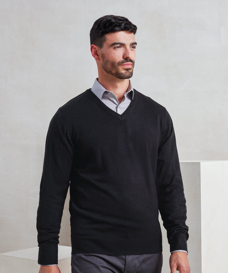 Premier Essential Acrylic V Neck Sweater