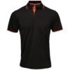 Black/Orange