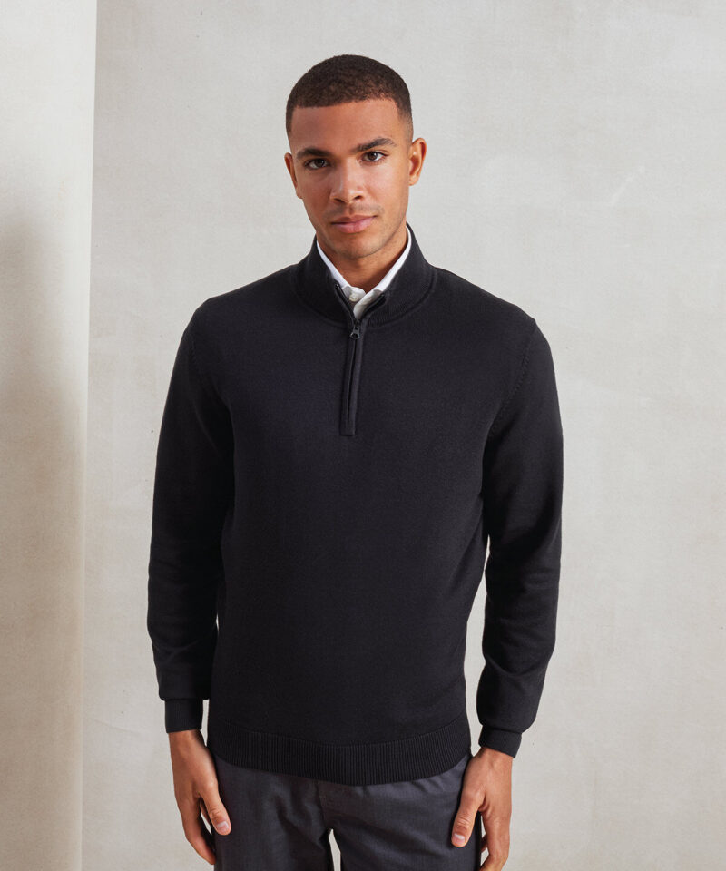 Premier Zip Neck Sweater