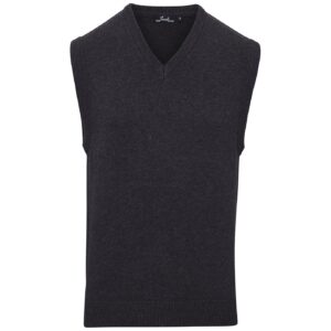 Premier Sleeveless Cotton Acrylic V Neck Sweater