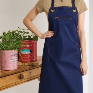 Premier Barley Contrast Stitch Bib Apron
