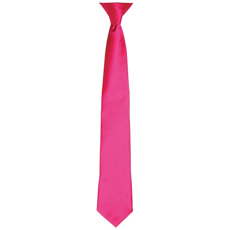 Premier 'Colours' Satin Clip Tie