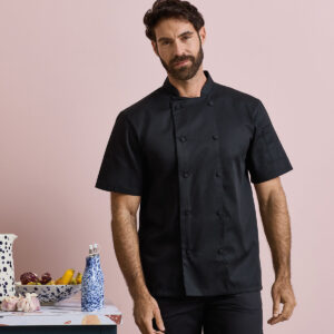 Premier Coolchecker Short Sleeve Chef's Jacket