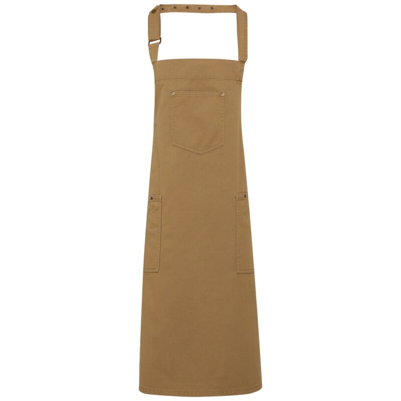 Premier Cotton Chino Bib Apron