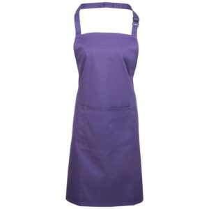 Premier 'Colours' Bib Apron with Pocket