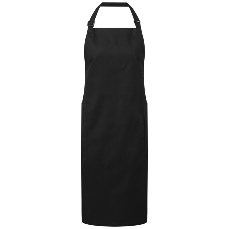 Premier Recycled Polyester and Fairtrade Organic Cotton Bib Apron