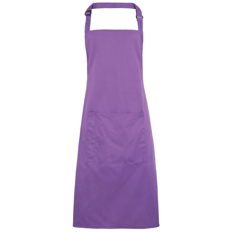 Premier 'Colours' Bib Apron with Pocket