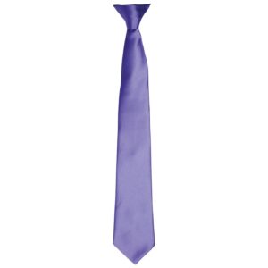 Premier 'Colours' Satin Clip Tie