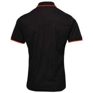 Premier Contrast Coolchecker Pique Polo Shirt