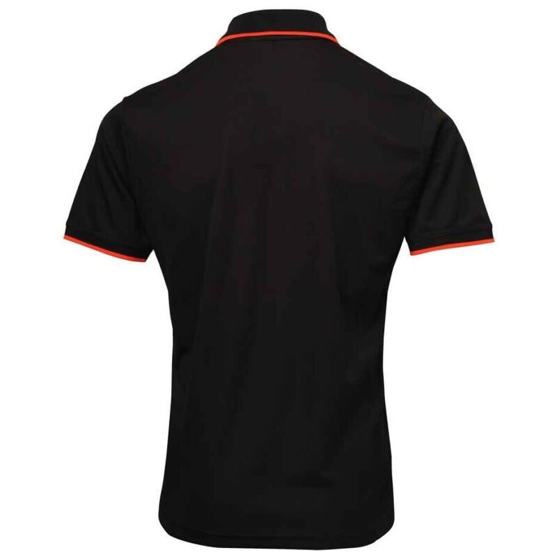 Premier Contrast Coolchecker Pique Polo Shirt