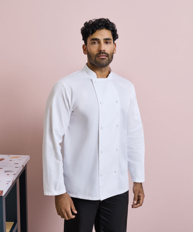 Premier Coolchecker Long Sleeve Chef's Jacket