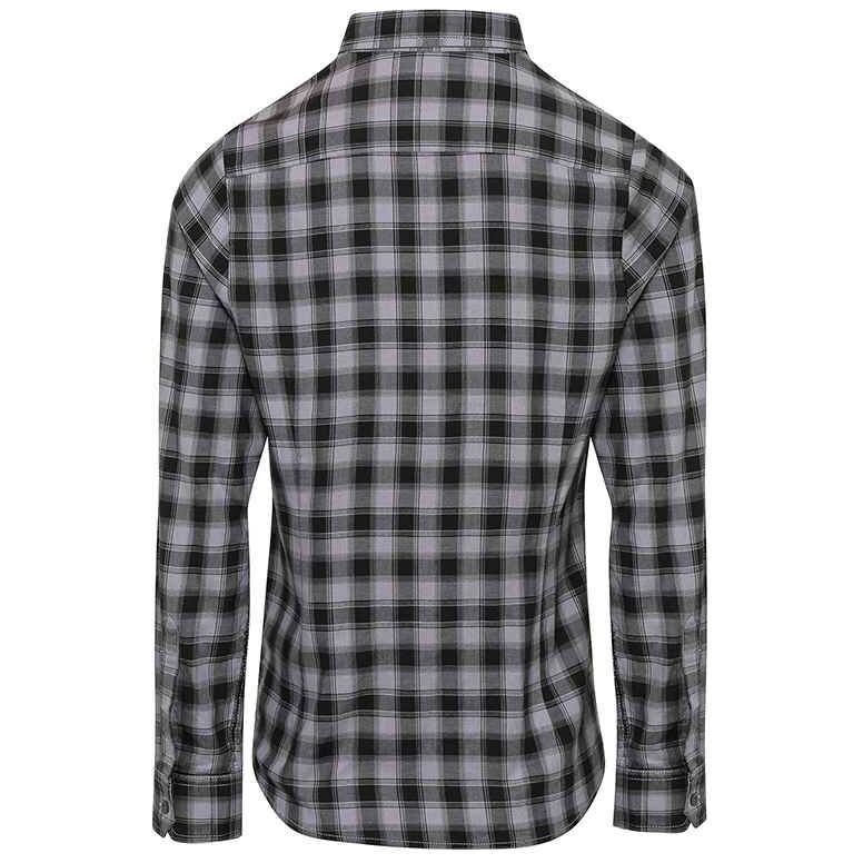 Premier Ladies Mulligan Check Long Sleeve Shirt