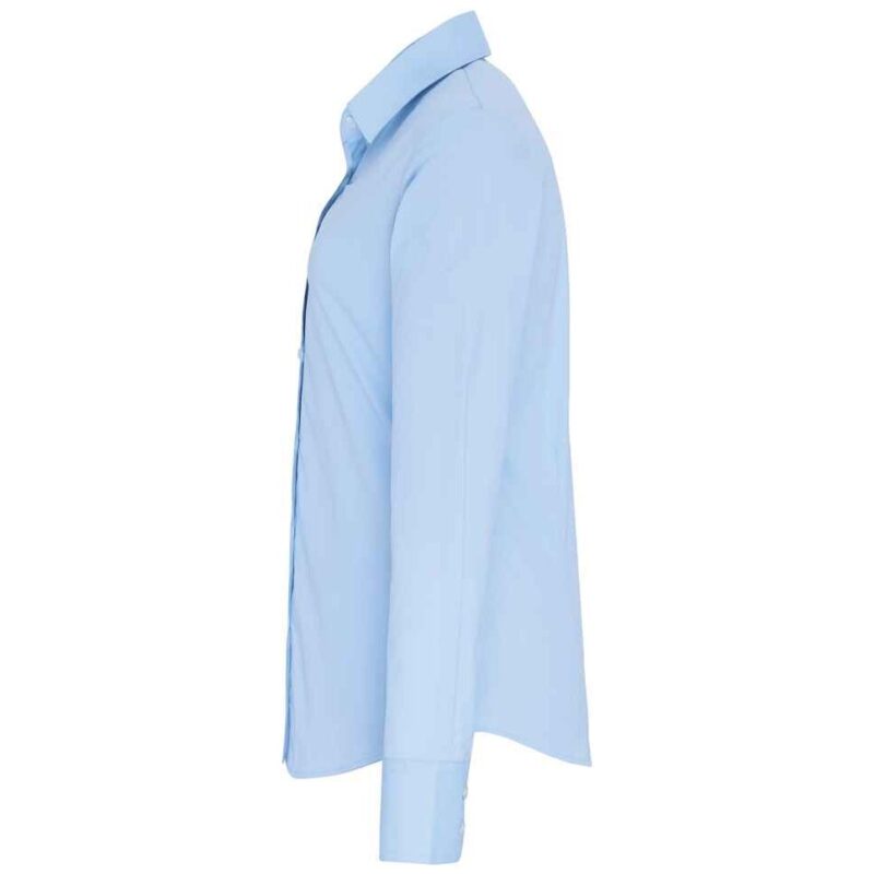 Premier Ladies Long Sleeve Stretch Fit Poplin Shirt