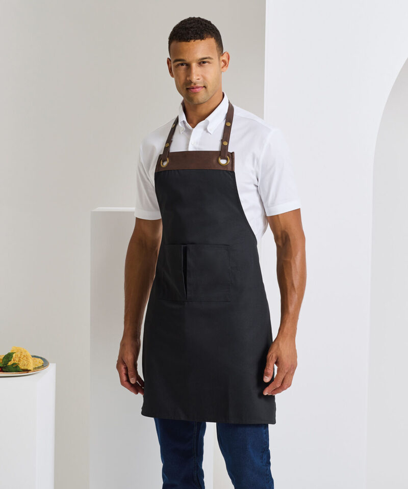 Premier Espresso Bib Apron