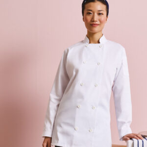 Premier Ladies Long Sleeve Chef's Jacket