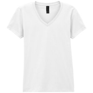 Gildan Ladies SoftStyle V Neck T-Shirt