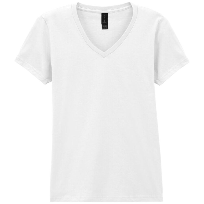 Gildan Ladies SoftStyle V Neck T-Shirt