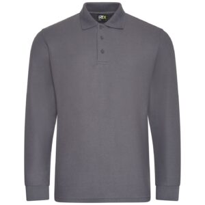 Pro RTX Pro Long Sleeve Pique Polo Shirt