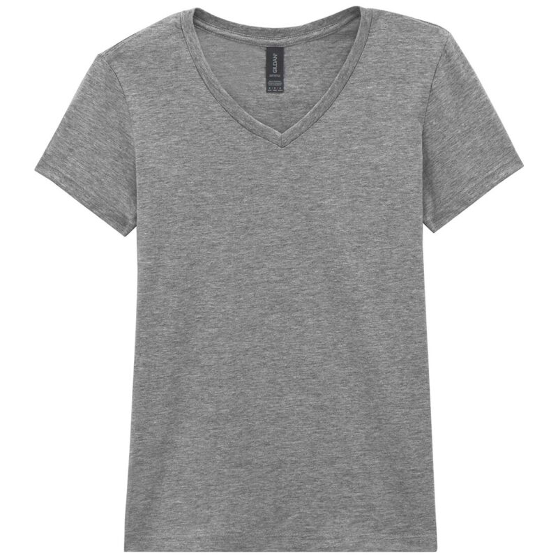 Gildan Ladies SoftStyle V Neck T-Shirt
