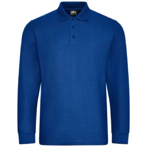 Pro RTX Pro Long Sleeve Pique Polo Shirt