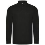 Pro RTX Pro Long Sleeve Pique Polo Shirt